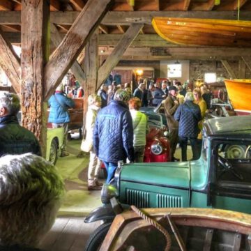 Historical Vehicle Club bezoekt Walsbay